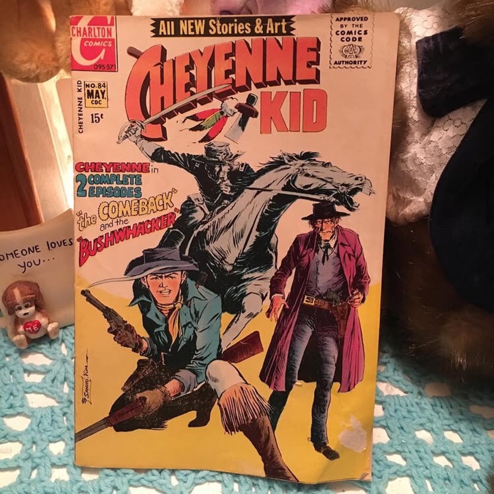 1971 Cheyenne K I D No.84 Comic book